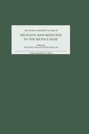 Cover of: Religion and Medicine in the Middle Ages (York Studies in Medieval Theology)