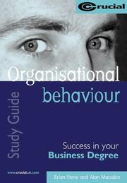 Cover of: Organisational Behaviour (Success in Your Business Degree)