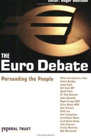 The Euro debate : persuading the people