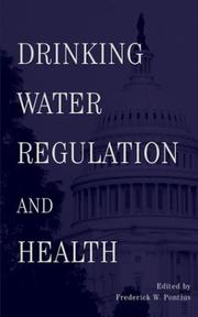 Drinking water regulation and health