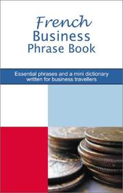 Cover of: French Business Phrasebook