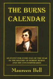 The Burns calendar : an event for every day of the year in the history of Robert Burns and his contemporaries
