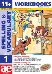 11+ spelling and vocabulary. Foundation level. Book 1