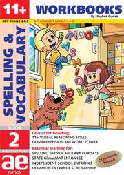 11+ spelling and vocabulary. Foundation level. Book 2