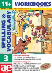 11+ spelling and vocabulary. Foundation level. Book 3