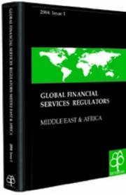 Cover of: Financial Services Regulators in the Middle East & Africa