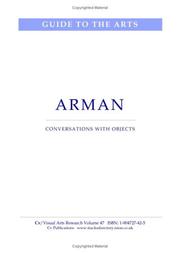 Cover of: Arman (CV/Visual Arts Research)