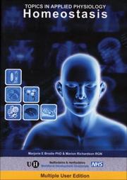 Cover of: Homeostasis | Marjorie E. Brodie