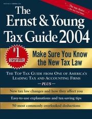 Cover of: The Ernst & Young Tax Guide 2004 (Ernst and Young Tax Guide)