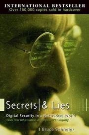 Cover of: Secrets and Lies by Bruce Schneier