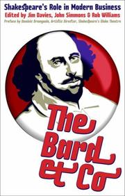 The Bard & co. : Shakespeare's role in modern business