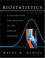 Cover of: Biostatistics