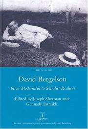 David Bergelson : from modernism to socialist realism