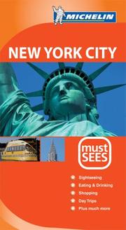 Cover of: Michelin Must Sees New York City