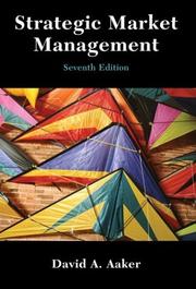 Cover of: Strategic Market Management (Strategic Market Managment) by David A. Aaker