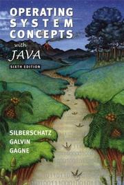 Cover of: Operating Systems Concepts with Java