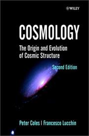 Cover of: Cosmology