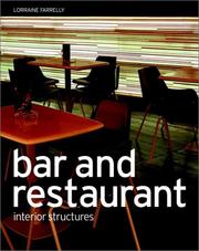 Cover of: Bar and restaurant: interior structures