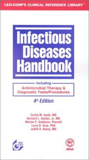 Cover of: Infectious Diseases Handbook: Including Antimicrobial Therapy & Diagnostic Tests/Procedures