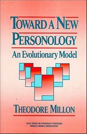 Toward a new personology : an evolutionary model