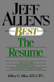 Cover of: Jeff Allen's best. by Jeffrey G. Allen