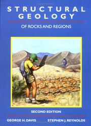 Cover of: Structural geology of rocks and regions. by George H. Davis