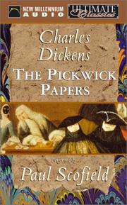 Cover of: The Pickwick Papers (Ultimate Classics) by Nancy Holder