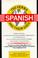 Cover of: 750 Spanish verbs and their uses