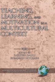 Cover of: Teaching, Learning, and Motivation in a Multicultural Context (HC) (Research in Multicultural Education and International Perspectives, V. 3)