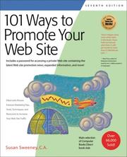 Cover of: 101 Ways to Promote Your Web Site (101 Ways series)