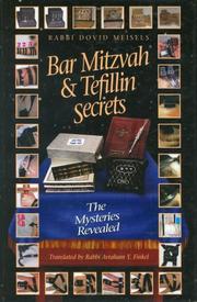 Bar Mitzvah and Tefillin Secrets by Rabbi Dovid Meisels