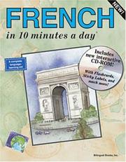 Cover of: FRENCH in 10 minutes a dayÂ® with CD-ROM (10 Minutes a Day) by Kristine Kershul