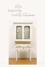 Cover of: Book of Beginnings and Endings: Essays