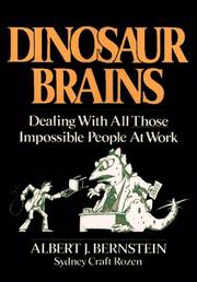 Cover of: Dinosaur brains by Albert J. Bernstein