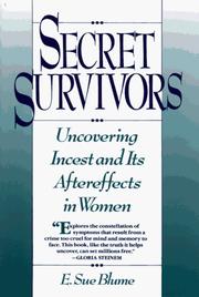 Cover of: Secret survivors by E. Sue Blume