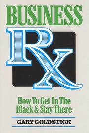 Cover of: Business Rx by Gary Goldstick