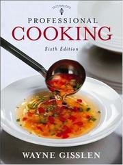 Professional cooking by Wayne Gisslen