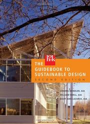 The HOK guidebook to sustainable design by Sandra Mendler