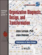 Cover of: Baldrige User's Guide: Organization Diagnosis, Design, and Transformation