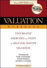 Cover of: Valuation Workbook: Step-by-Step Exercises and Tests to Help You Master Valuation (Wiley Finance)