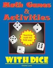 Cover of: Math Games & Activities with Dice