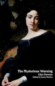 Cover of: The Mysterious Warning by Eliza Parsons