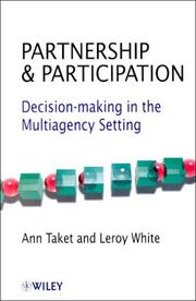 Partnership and participation : decision-making in the multiagency setting