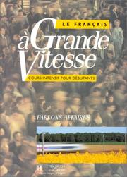 Cover of: Le Francais a Grande Vitesse