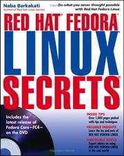 Cover of: Red Hat Fedora Linux Secrets