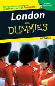 Cover of: London For Dummies (Dummies Travel)