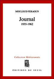 Journal, 1955-1962 by Mouloud Feraoun