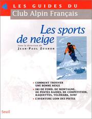 Les Sports de neige by Jean-Paul Zuanon