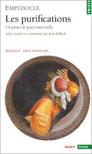 Cover of: Les Purifications : Un projet de paix universelle (bilingue grec-français)