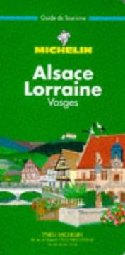 Alsace Lorraine Vosges by Michelin